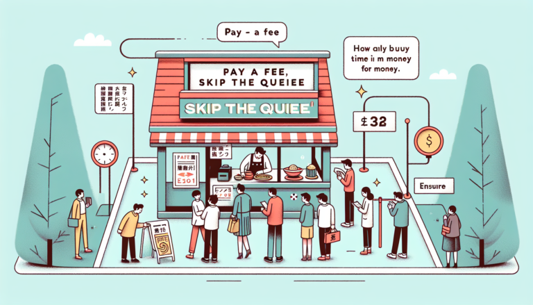 Skip The Queue Pass Example 「Pay a fee, skip the queue」で変わる日本の飲食体験!時間をお金で買う新サービスとその影響を徹底解説 | 法人営業 ...
